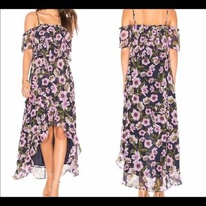BB Dakota Floral Maxi High Low Dress Size 6 NWT
